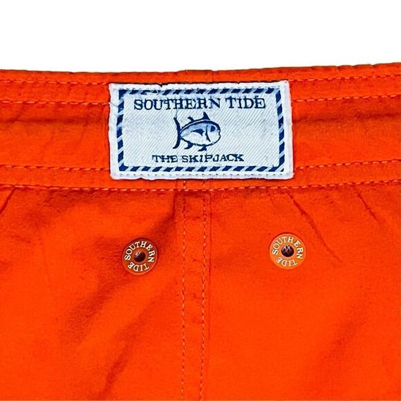 Southern Tide The SkipJack  Swim Trunks Orange Size XL NWOT - Picture 7 of 12